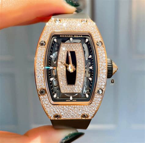 richard mille rose gold diamond|richard mille rm 07 vintage.